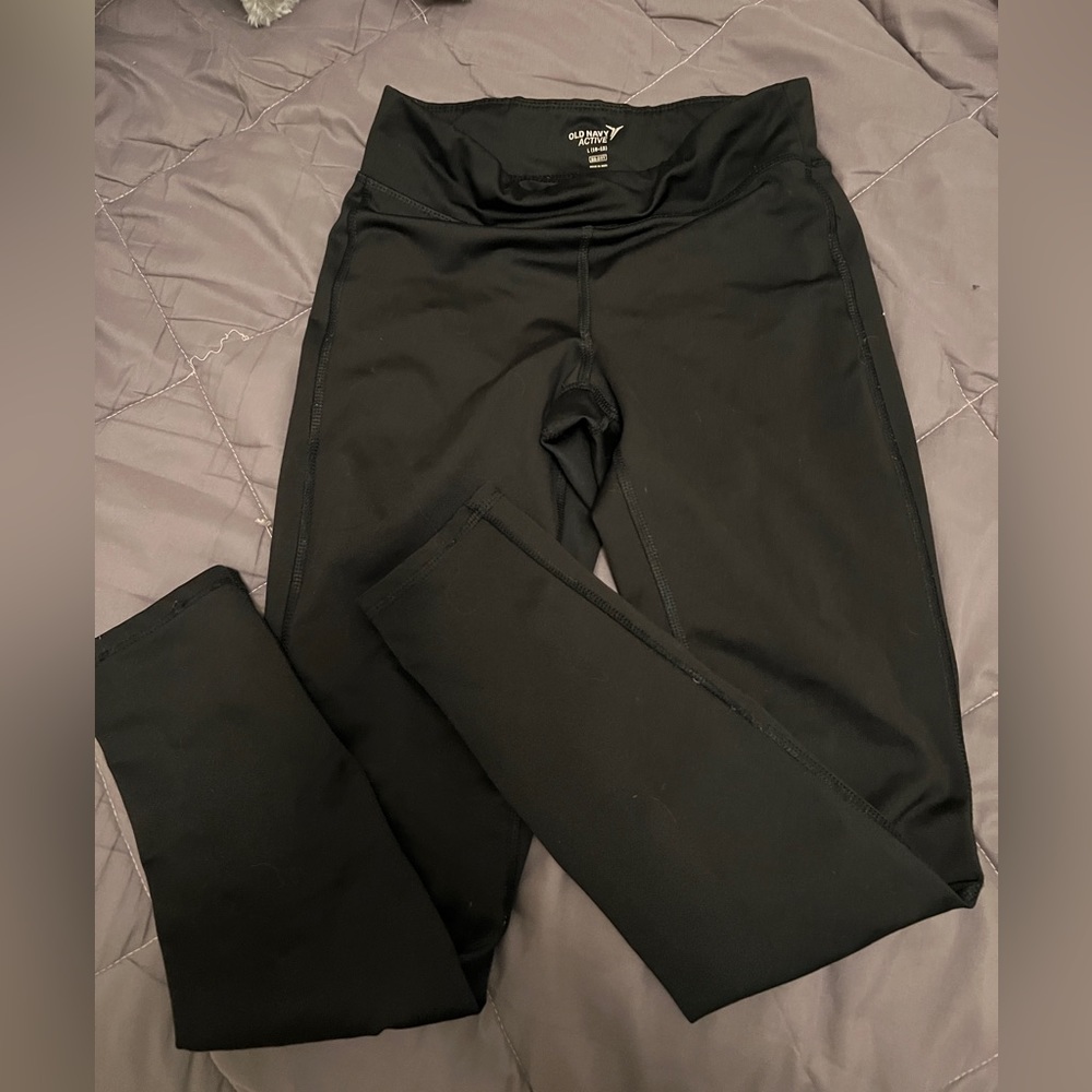 old navy leggings(girls large)